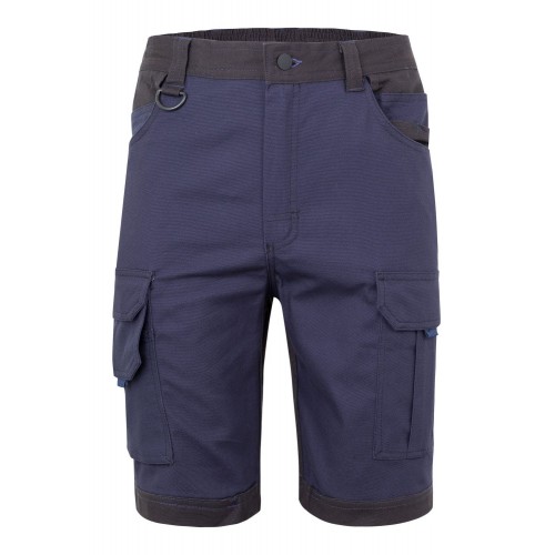 103029S.BERMUDA CANVAS STRETCH AZUL NAVY/NEGRO M