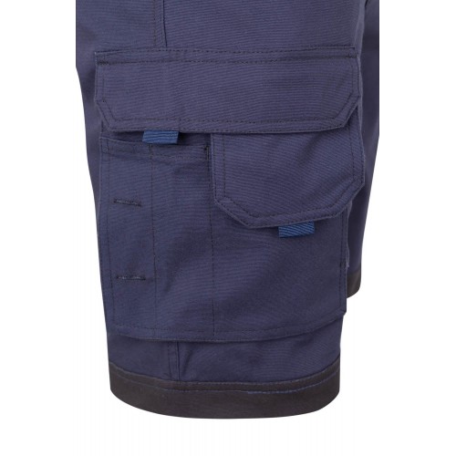 103029S.BERMUDA CANVAS STRETCH AZUL NAVY/NEGRO 2XL