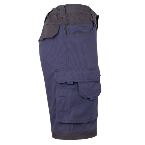 103029S.BERMUDA CANVAS STRETCH AZUL NAVY/NEGRO 2XL