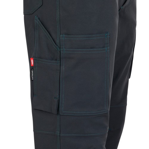 103030X.PANTALÓN 4-XTREME MULTIBOLSILL GRIS OSCURO S