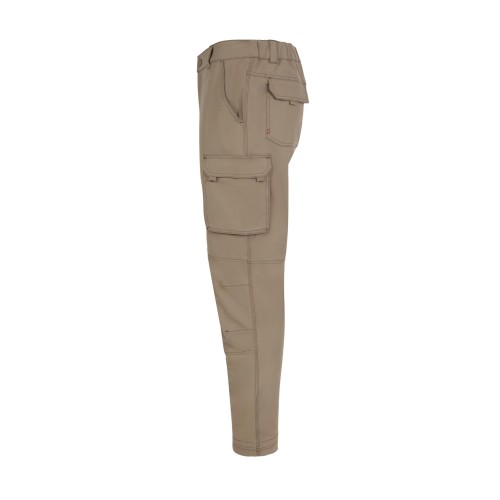 103030X.PANTALÓN 4-XTREME MULTIBOLSILL BEIGE ARENA S