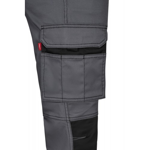 103031S.PANTALÓN STRETCH BICOLOR GRIS/NEGRO 34