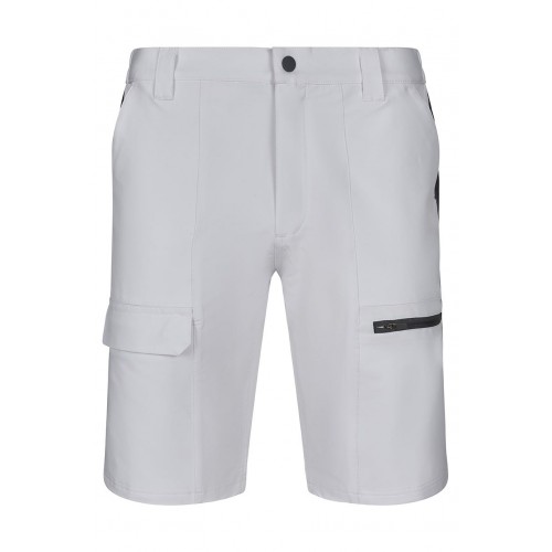 103032S.BERMUDA TREKKING STRETCH BLANCO/GRIS M