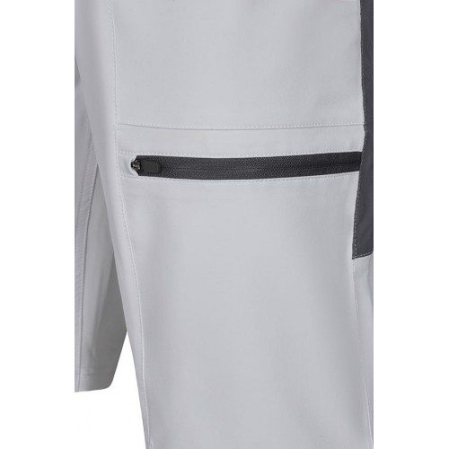 103032S.BERMUDA TREKKING STRETCH BLANCO/GRIS S
