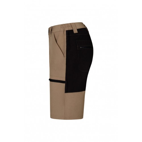 103032S.BERMUDA TREKKING STRETCH BEIGE ARENA/NEGRO S