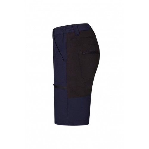 103032S.BERMUDA TREKKING STRETCH AZUL NAVY/NEGRO S