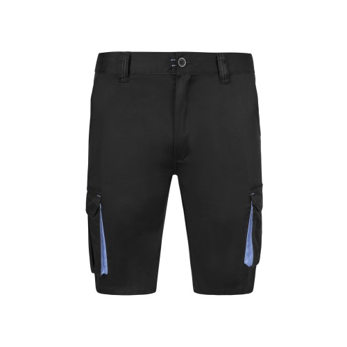 103034S.BERMUDA STRETCH BICOLOR NEGRO/CELESTE 34