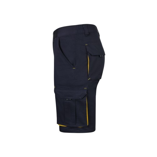 103034S.BERMUDA STRETCH BICOLOR AZUL NAVY/AMARILLO 34