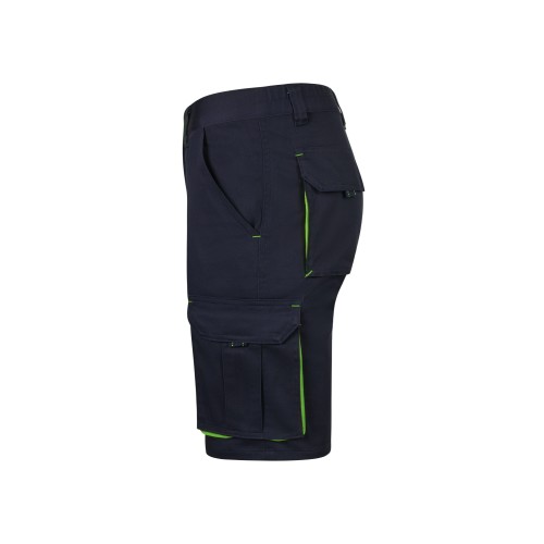 103034S.BERMUDA STRETCH BICOLOR AZUL NAVY/VERDE LIMA 34