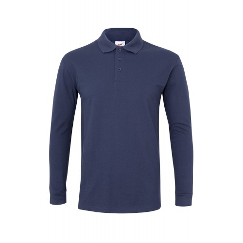 105503.POLO ML AZUL NAVY S