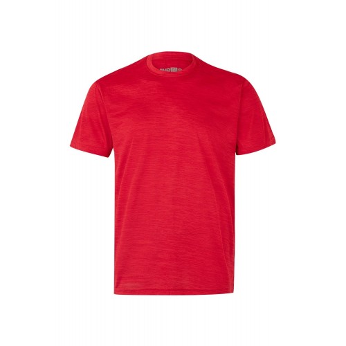 105507.CAMISETA TÉCNICA ROJO JASPEADO XS