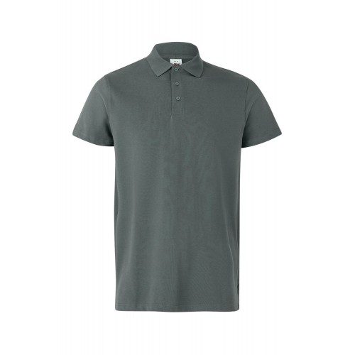 105508S.POLO STRETCH MC HOMBRE GRIS M