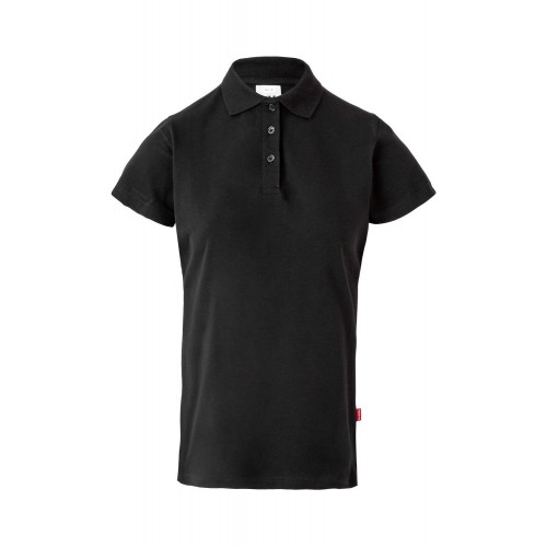 105509S.POLO STRETCH MC MUJER NEGRO XS