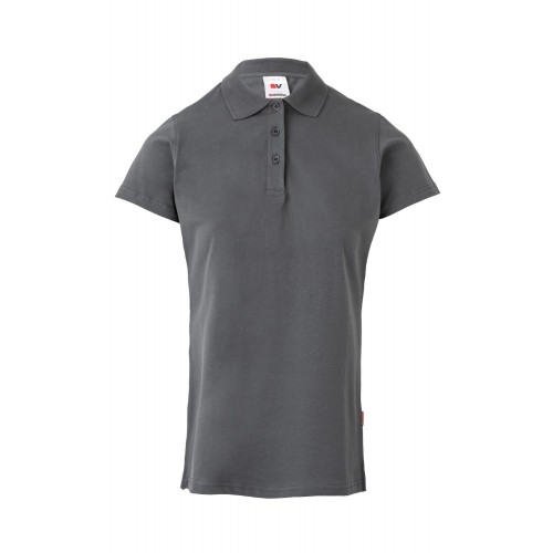 105509S.POLO STRETCH MC MUJER GRIS L