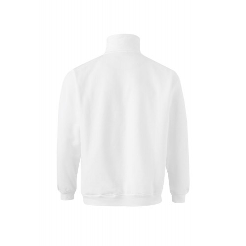 105702.SUDADERA MEDIA CREMALLERA BLANCO 2XL