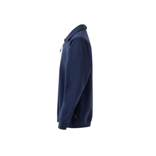 105702.SUDADERA MEDIA CREMALLERA AZUL NAVY 2XL