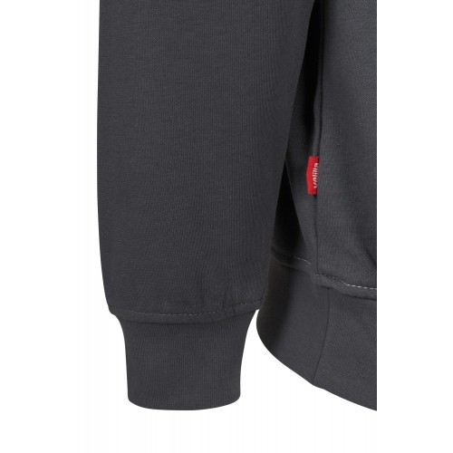 105703.SUDADERA BICOLOR CREMALLERA BLANCO/GRIS XS