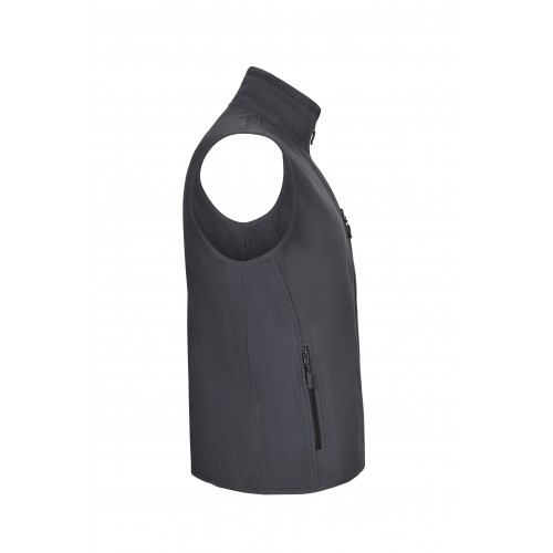 105905.CHALECO POLAR GRIS XS