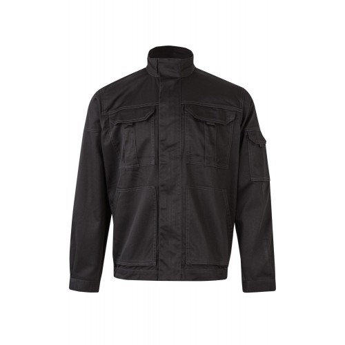 106002S.CAZADORA STRETCH NEGRO 3XL