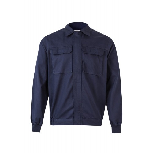 106003.CAZADORA 100% ALGODÓN AZUL NAVY 48