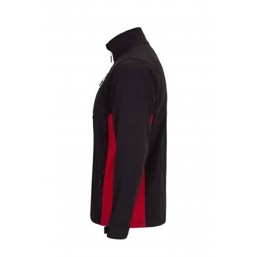 106004.SOFT SHELL BICOLOR NEGRO/ROJO XS