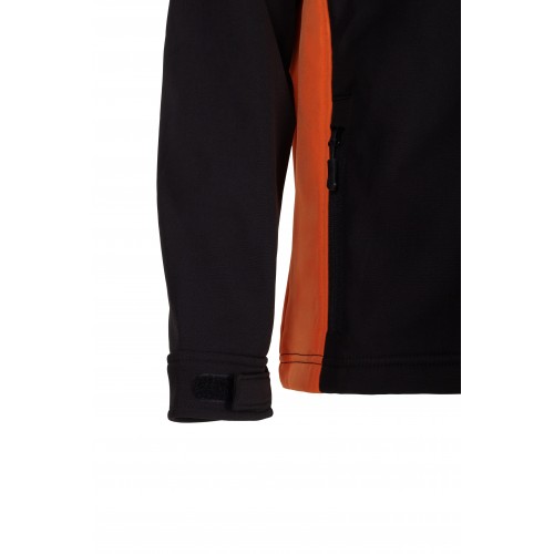 106004.SOFT SHELL BICOLOR NEGRO/NARANJA XS