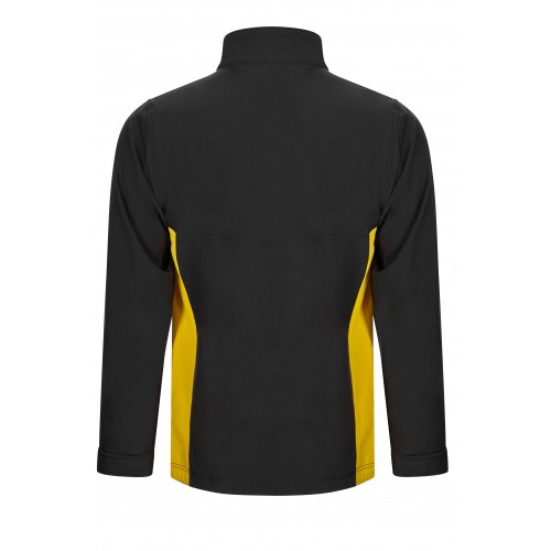 106004.SOFT SHELL BICOLOR NEGRO/AMARILLO XS