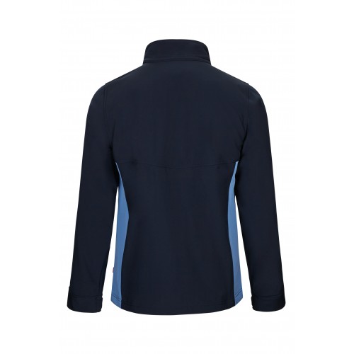 106004.SOFT SHELL BICOLOR AZUL NAVY/CELESTE XS