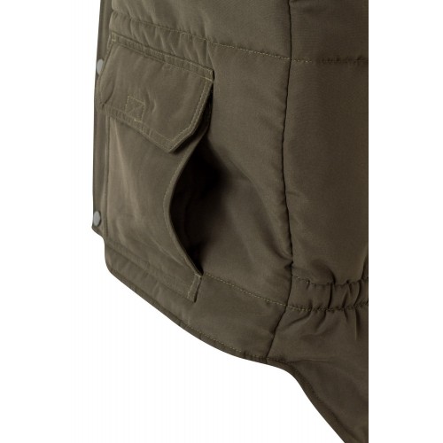108.CHALECO ACOLCHADO VERDE CAZA 2XL