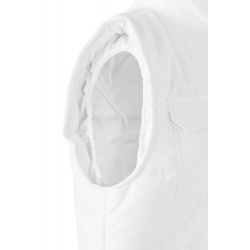 108.CHALECO ACOLCHADO BLANCO 2XL