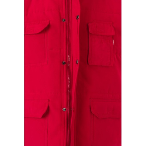 108.CHALECO ACOLCHADO ROJO 2XL