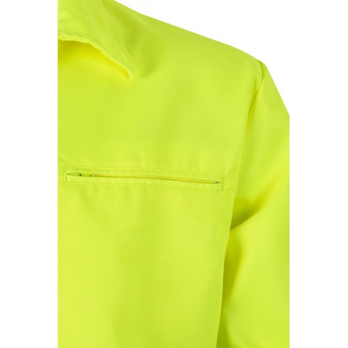 153.CAZADORA BICOLOR AV AZUL MARINO/AMARILLO FLÚOR 2XL