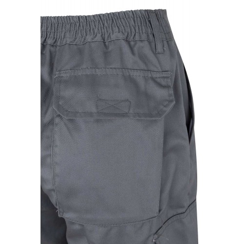 157.PANTALÓN BICOLOR AV GRIS/NARANJA FLÚOR 2XL