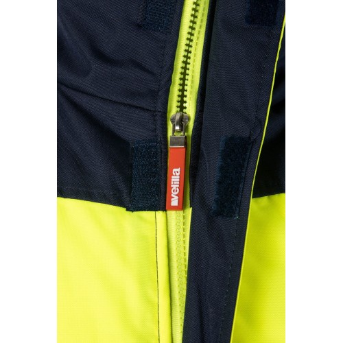 161.CAZADORA BICOLOR AV AZUL MARINO/AMARILLO FLÚOR 2XL