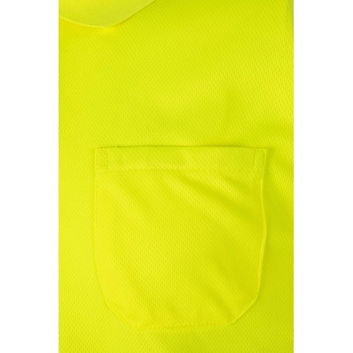 172.POLO MC AV AMARILLO FLÚOR 2XL