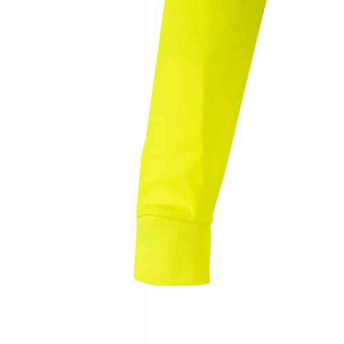 174.POLO ML AV AMARILLO FLÚOR 2XL