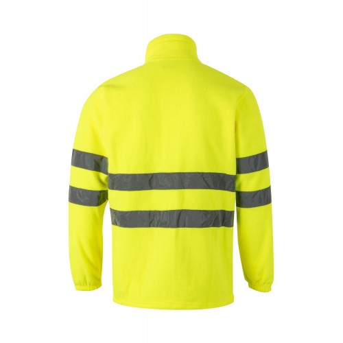 181.CHAQUETA POLAR AV AMARILLO FLÚOR 2XL