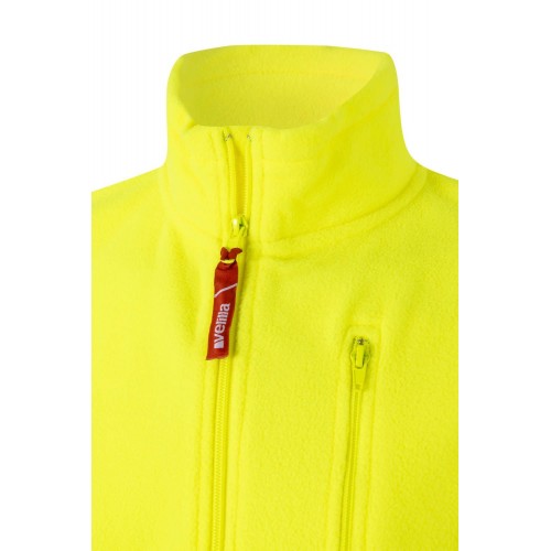 181.CHAQUETA POLAR AV AMARILLO FLÚOR 2XL