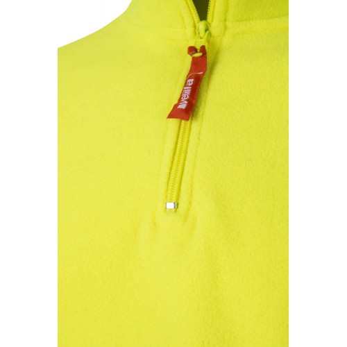 182.FORRO POLAR BICOLOR AV AZUL MARINO/AMARILLO FLÚOR 2XL