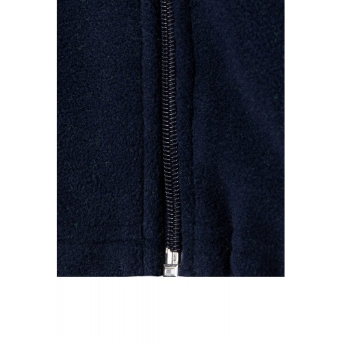 183.CHAQUETA POLAR BICOLOR AV AZUL MARINO/AMARILLO FLÚOR 2XL