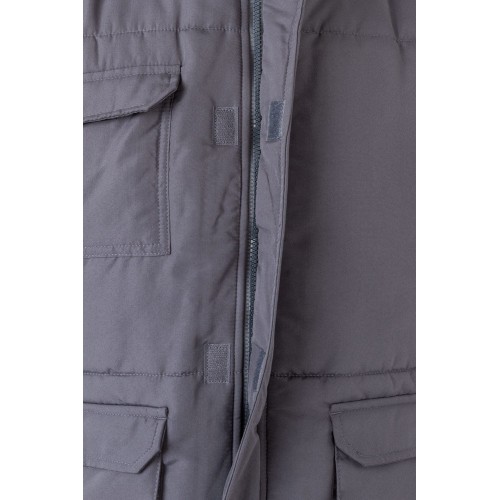 205901.CHALECO ACOLCHADO GRIS 2XL