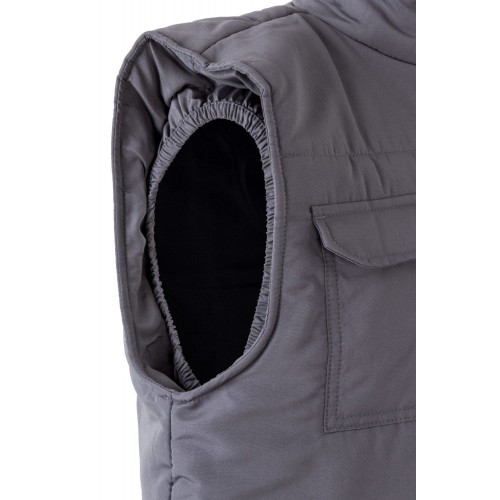 205901.CHALECO ACOLCHADO GRIS 2XL