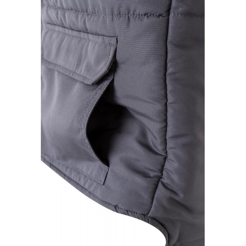 205901.CHALECO ACOLCHADO GRIS 2XL