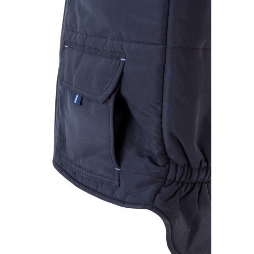 205902.CHALECO ACOLCHADO BICOLOR AZUL NAVY/CELESTE 2XL