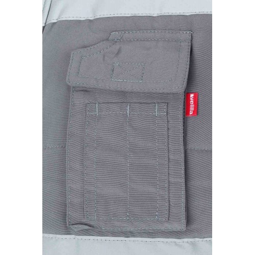 205904.CHALECO ACOLCHADO AV GRIS 2XL