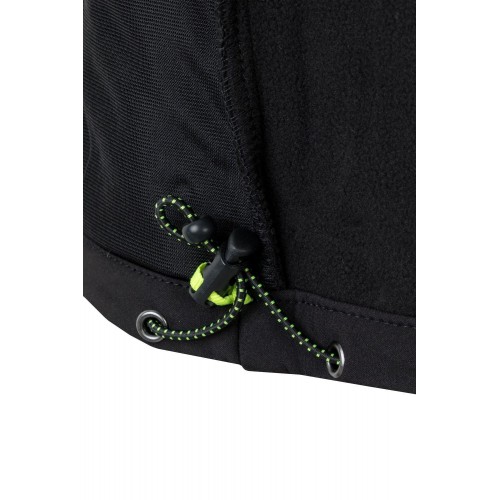 206001.SOFT SHELL BICOLOR NEGRO/AMARILLO FLÚOR 2XL