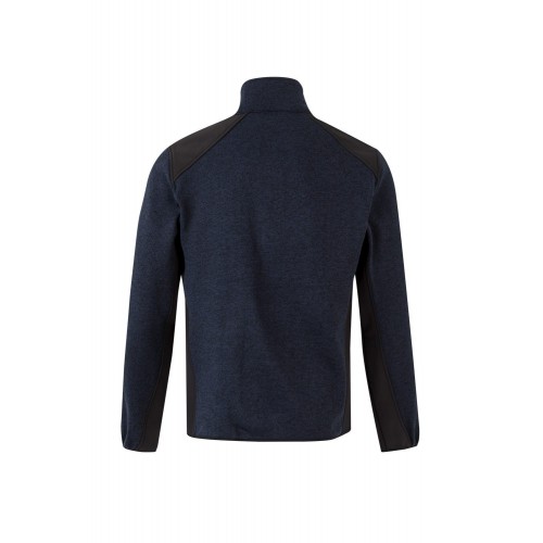 206008.CHAQUETA PUNTO AFELPADO AZUL NAVY/NEGRO 2XL