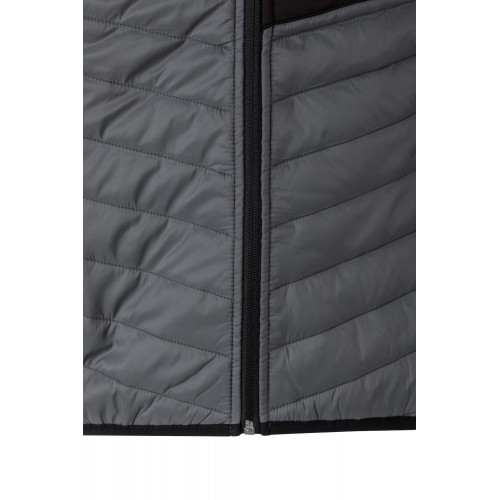 206009.CHAQUETA ACOLCHADA LIGERA GRIS/NEGRO 2XL