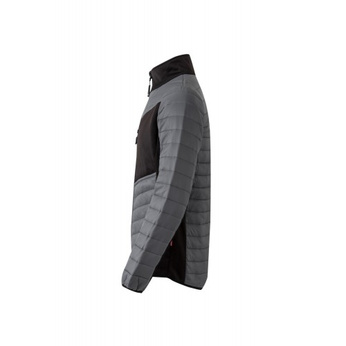 206009.CHAQUETA ACOLCHADA LIGERA GRIS/NEGRO 2XL