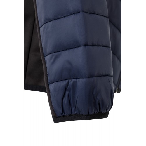 206009.CHAQUETA ACOLCHADA LIGERA AZUL NAVY/NEGRO 2XL